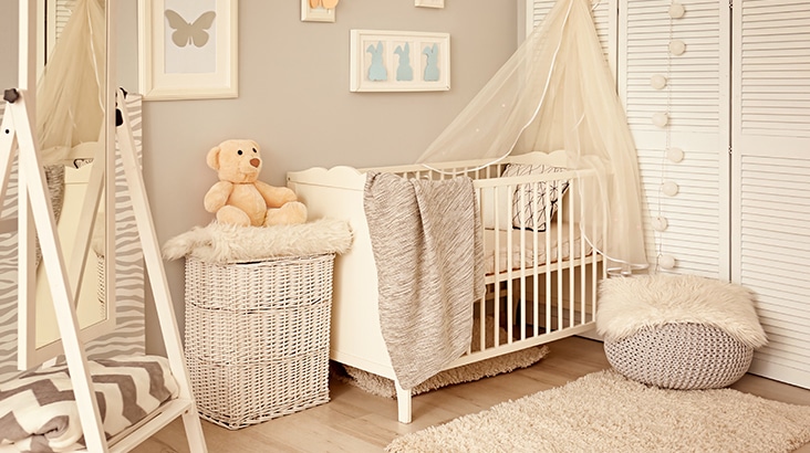 confort chambre de bébé