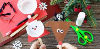 8 idées de bricolage de Noël avec un enfant