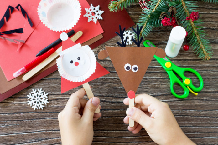 8 idées de bricolage de Noël avec un enfant