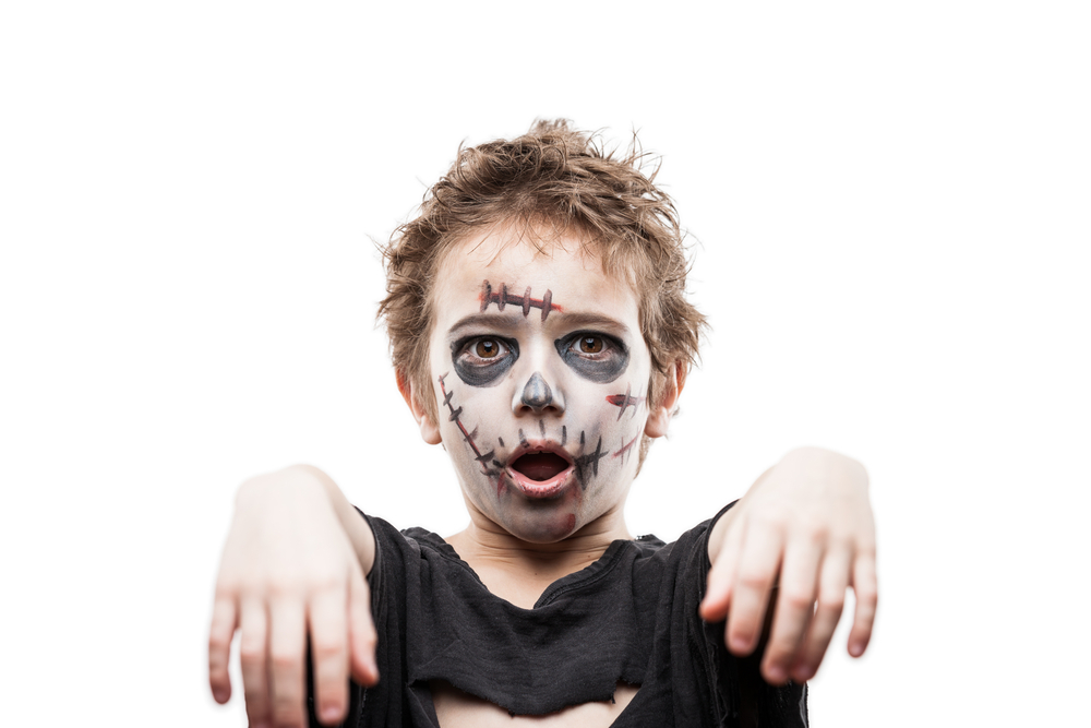 se maquiller en zombie enfant