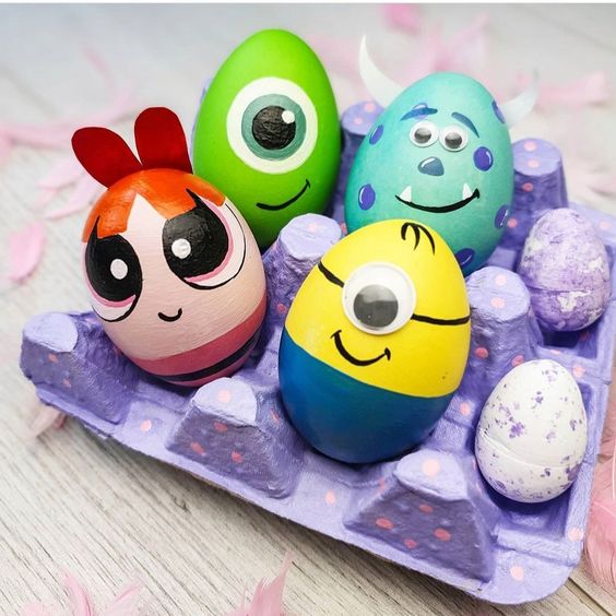 décorer œuf de Pâques